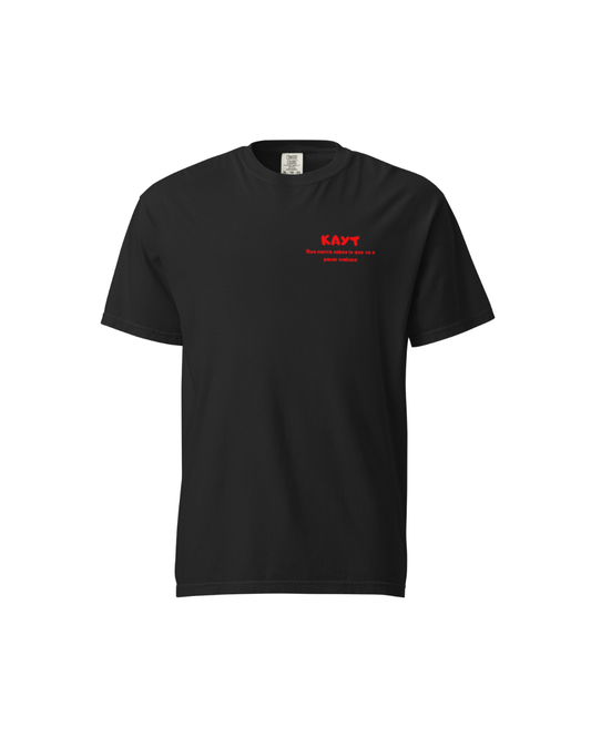 Camiseta "Recuerda" Negra