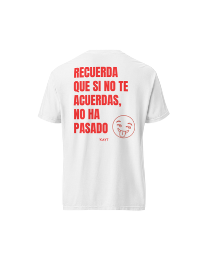 Camiseta "Recuerda" Blanca