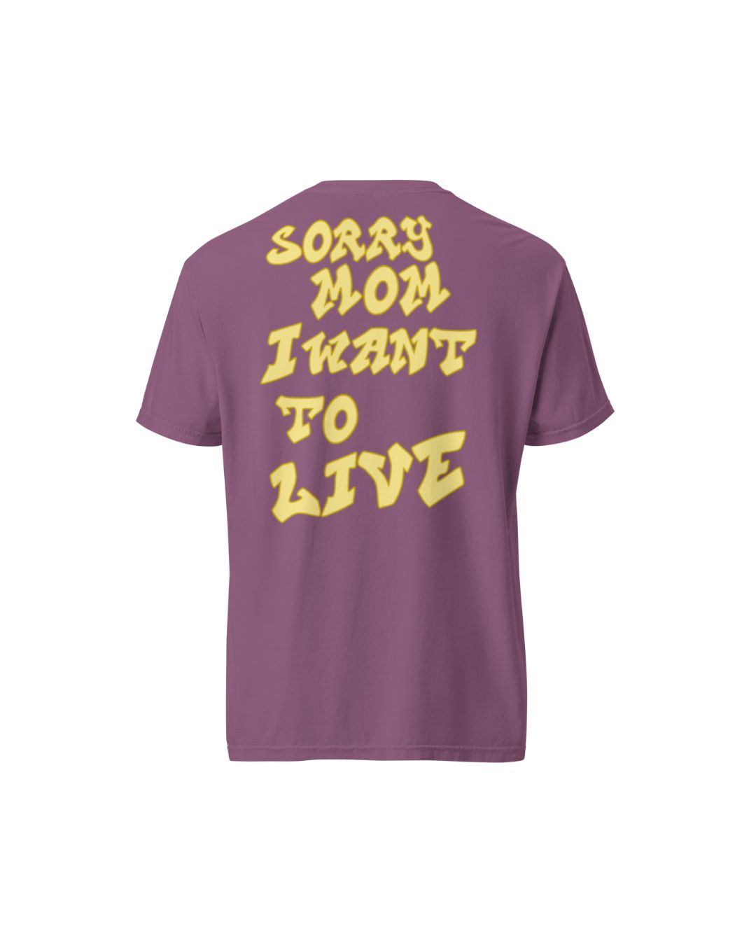Camiseta Sorry Mom Morado