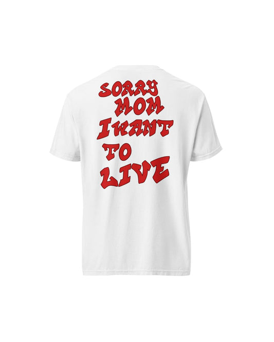 Camiseta Sorry Mom Blanca