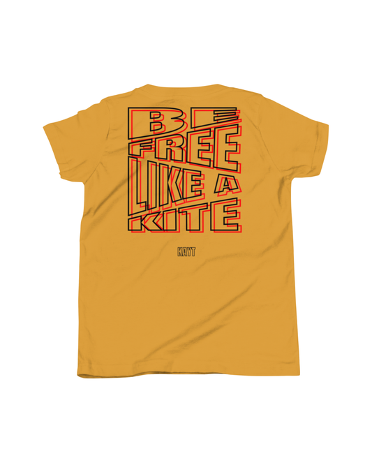 Camiseta Distorsión Mostaza (niños)