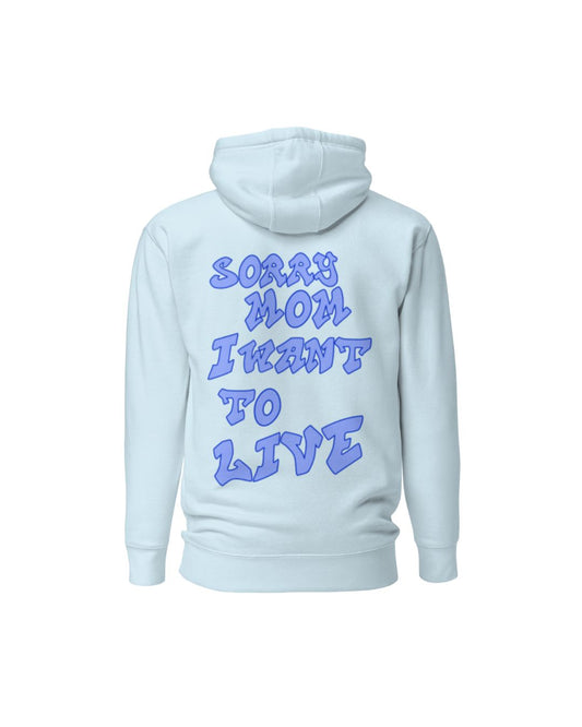 Sudadera Sorry Mum Azules