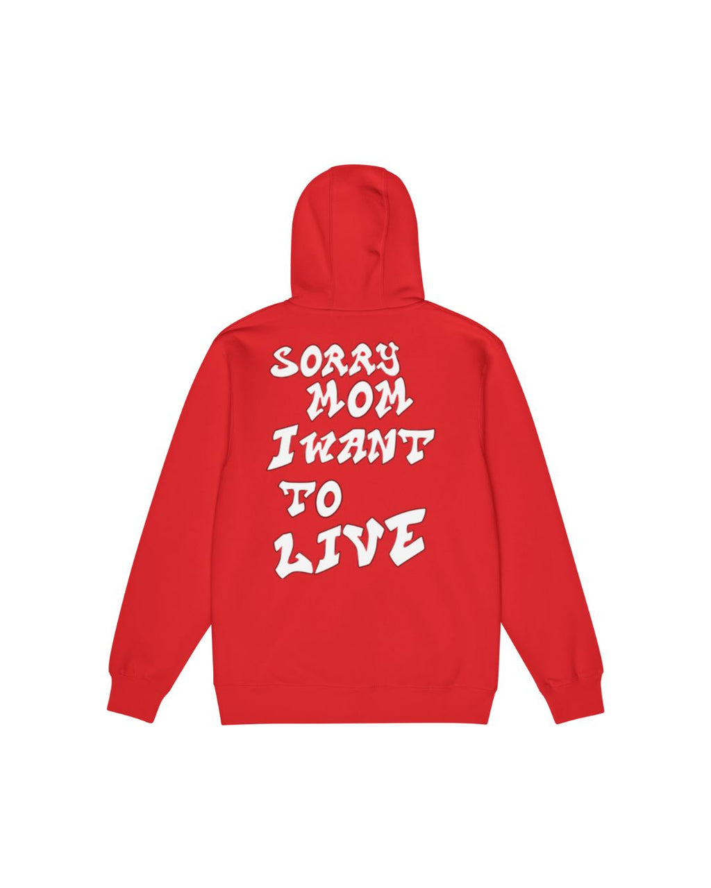 Chaqueta Sorry Mom Roja