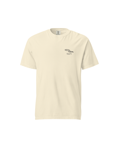 Camiseta "Just Living" (Beis)