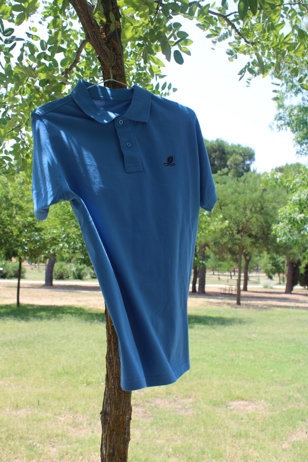 Polo azul
