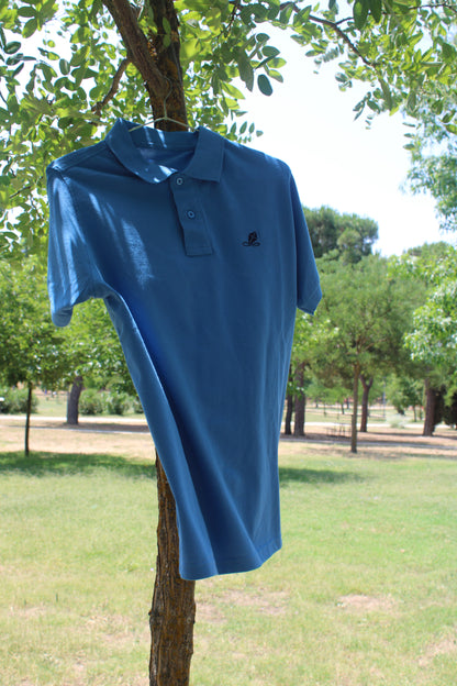 Polo azul