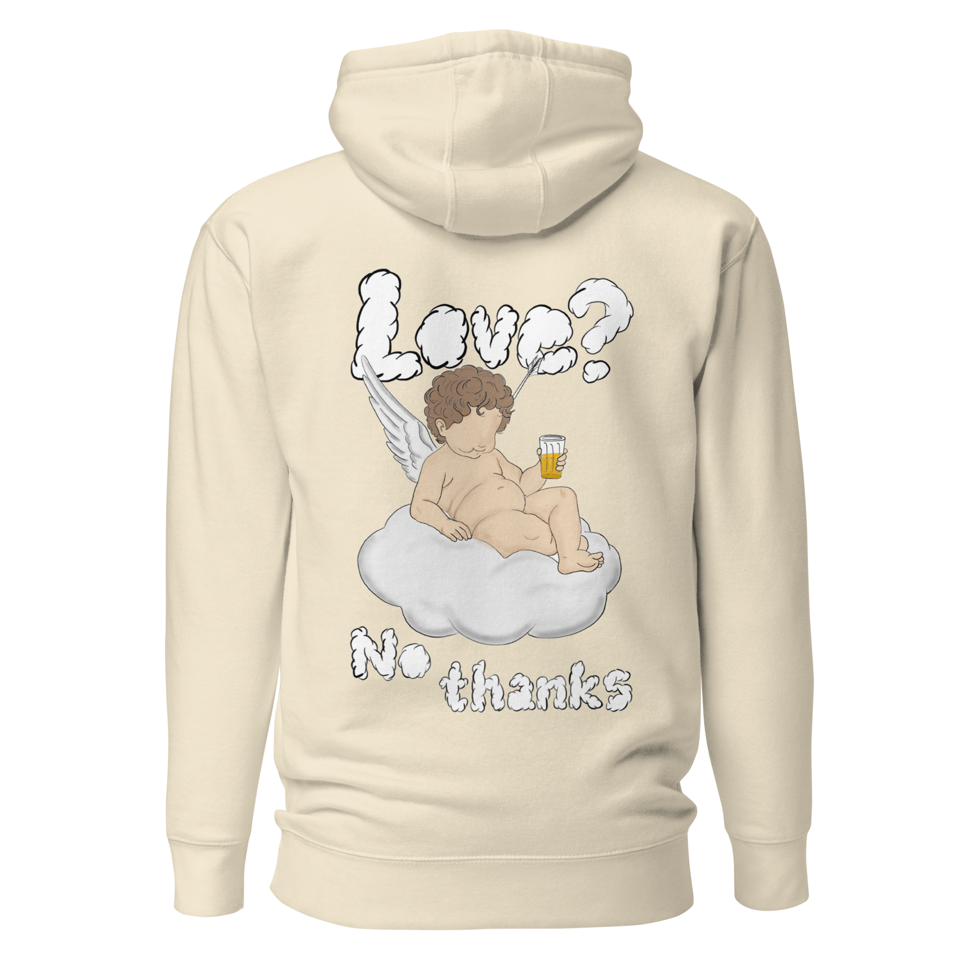 Sudadera Cupido Beis