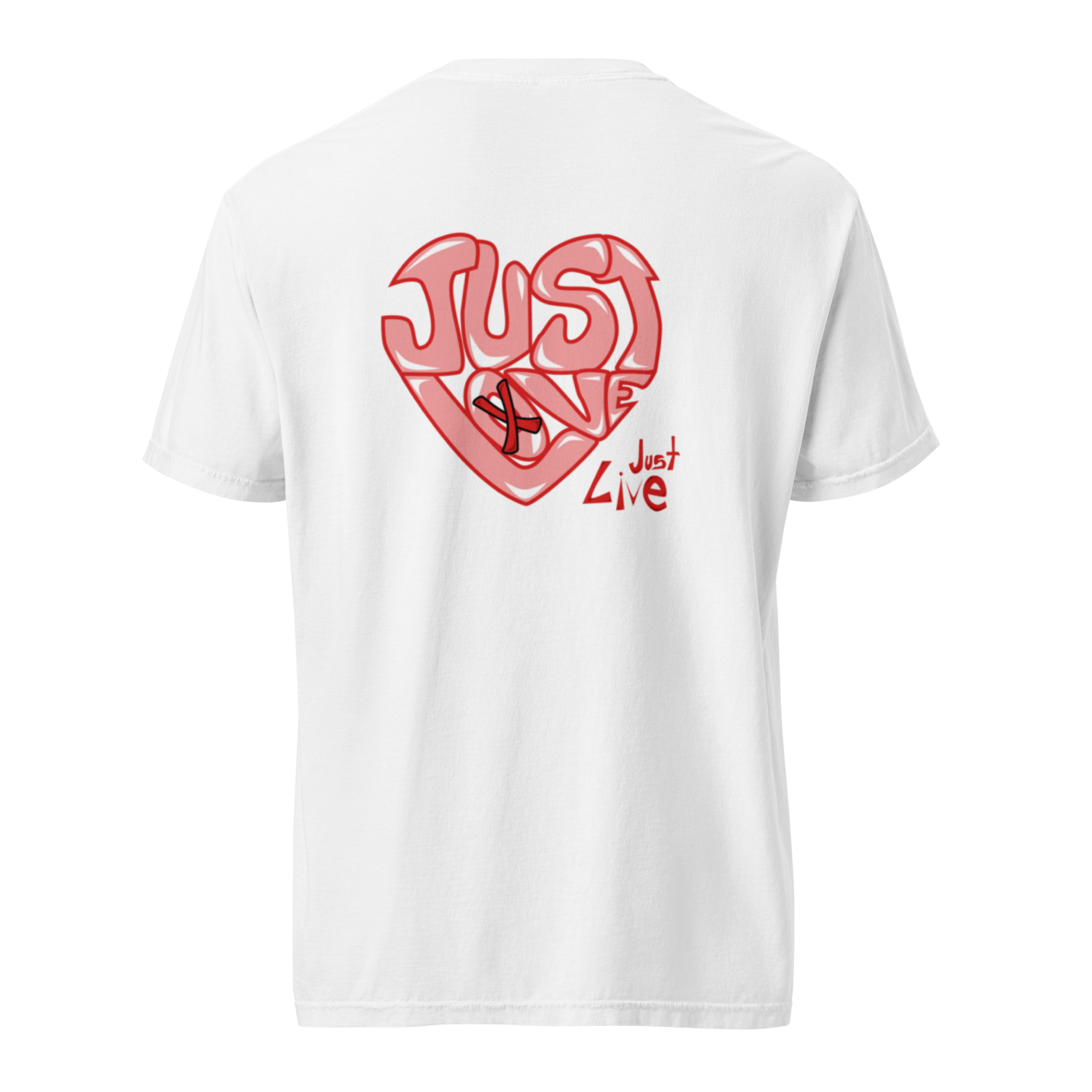 Camiseta Just Love Blanca